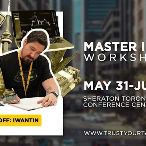 Toronto 3-Day LIVE Workshop May 31 - June 2